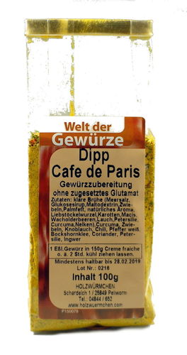 Dipp "Cafe de Paris"