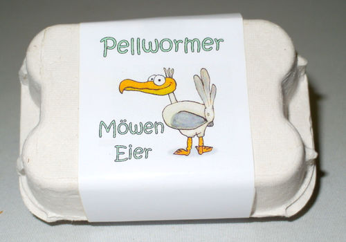 Pellwormer Möwen-Eier