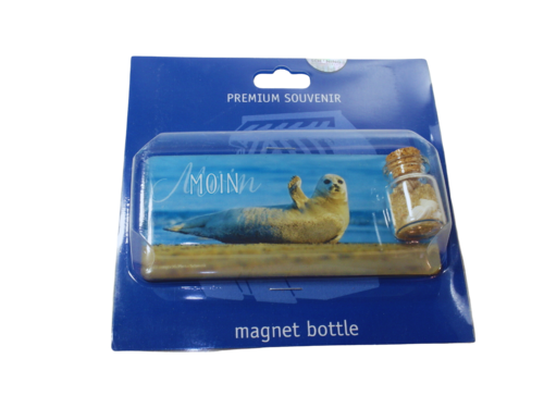 Magnet Bottle/Seehund